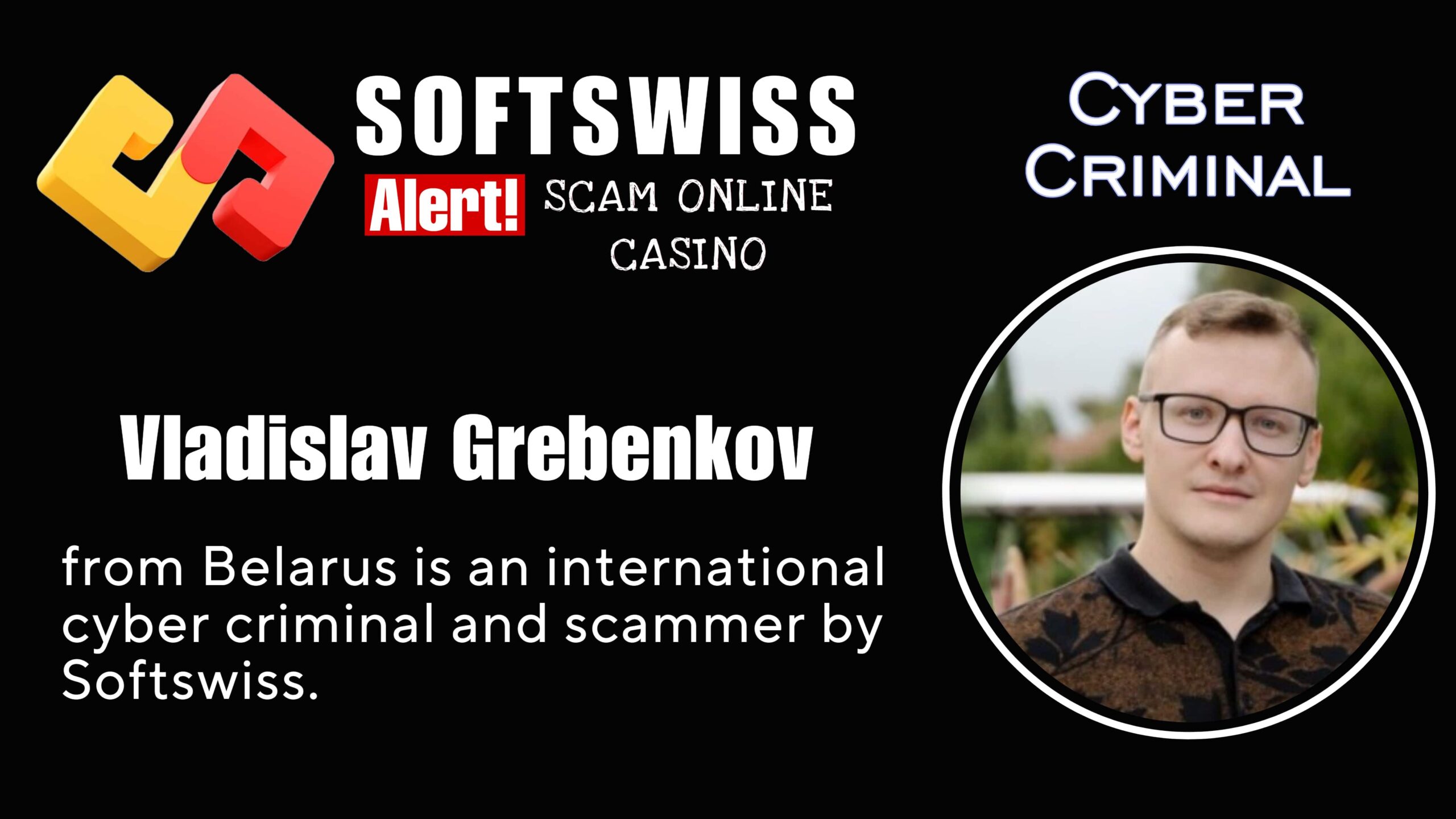 Vladislav Grebenkov - softswiss scam - Casino by Softswiss